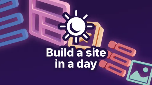 Build a site in a day